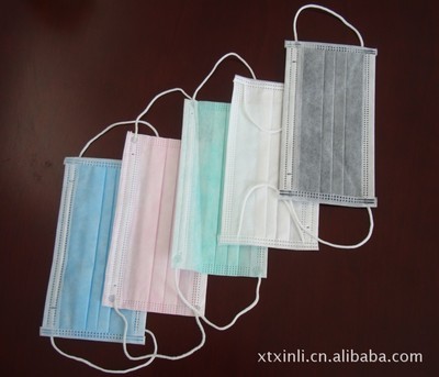 【廠家生產(chǎn)無(wú)紡布多色耳掛口罩】?jī)r(jià)格,廠家,圖片,服飾口罩,仙桃市新利塑料-
