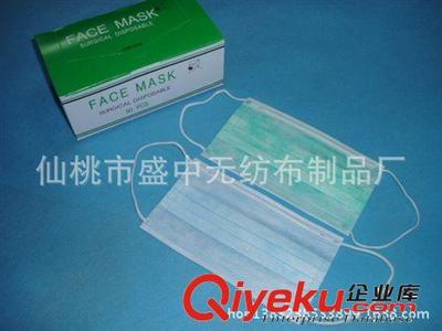 一次性三層無紡布口罩 實惠防護，防塵防流感